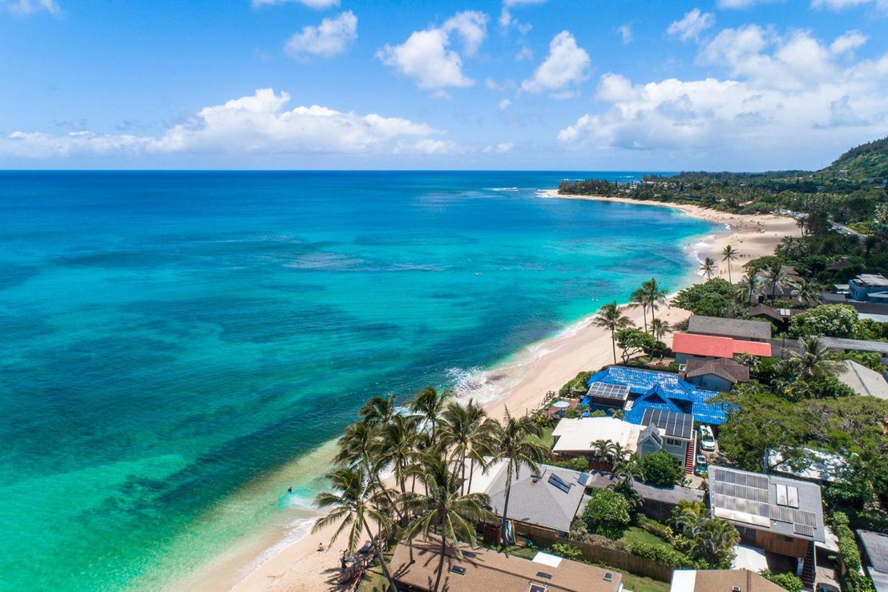 Hawaii Oceanfront Beach House Paradise On The Beach Family Activities Халейва Экстерьер фото